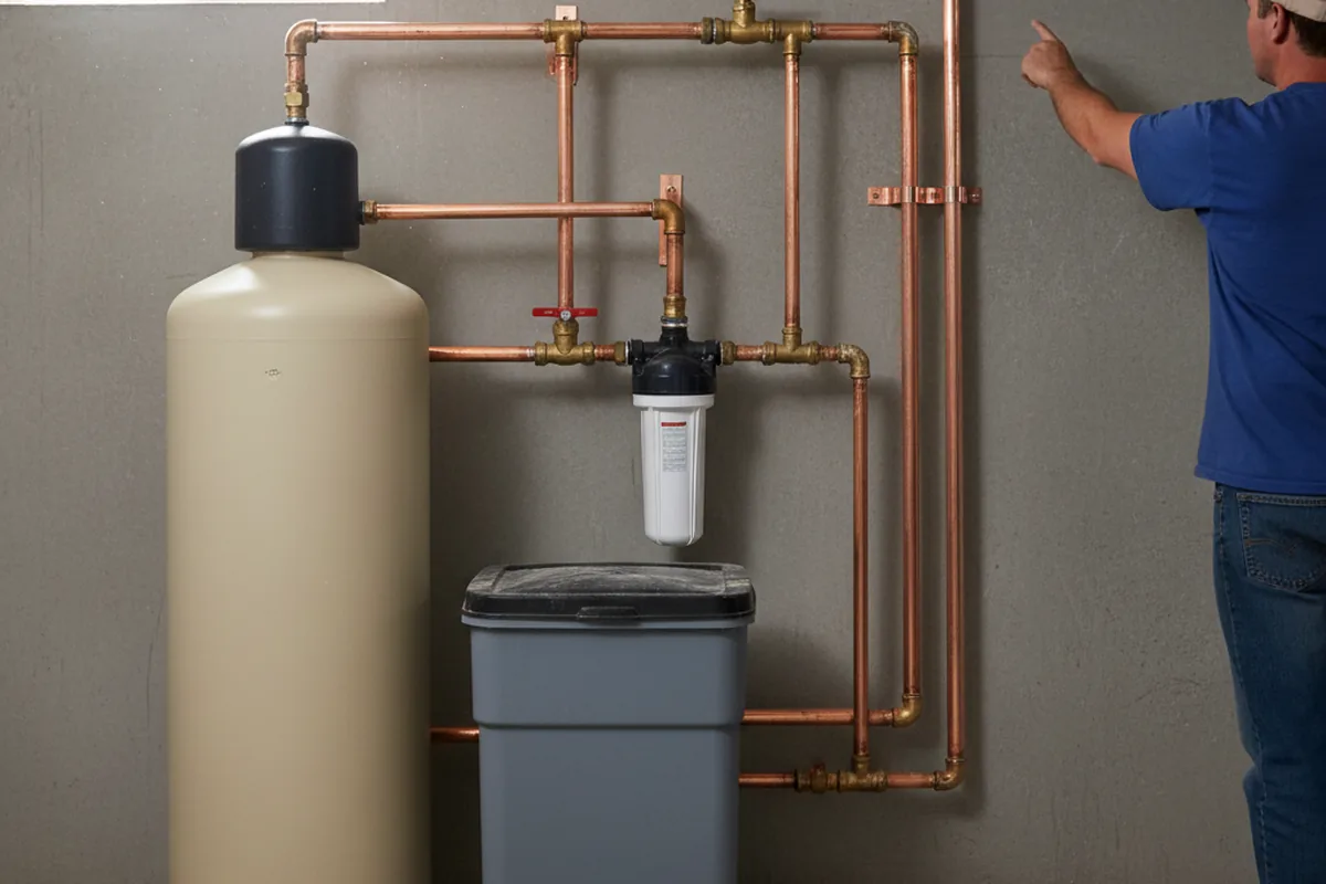 Whole-house water treatment system installed in Oak Brook